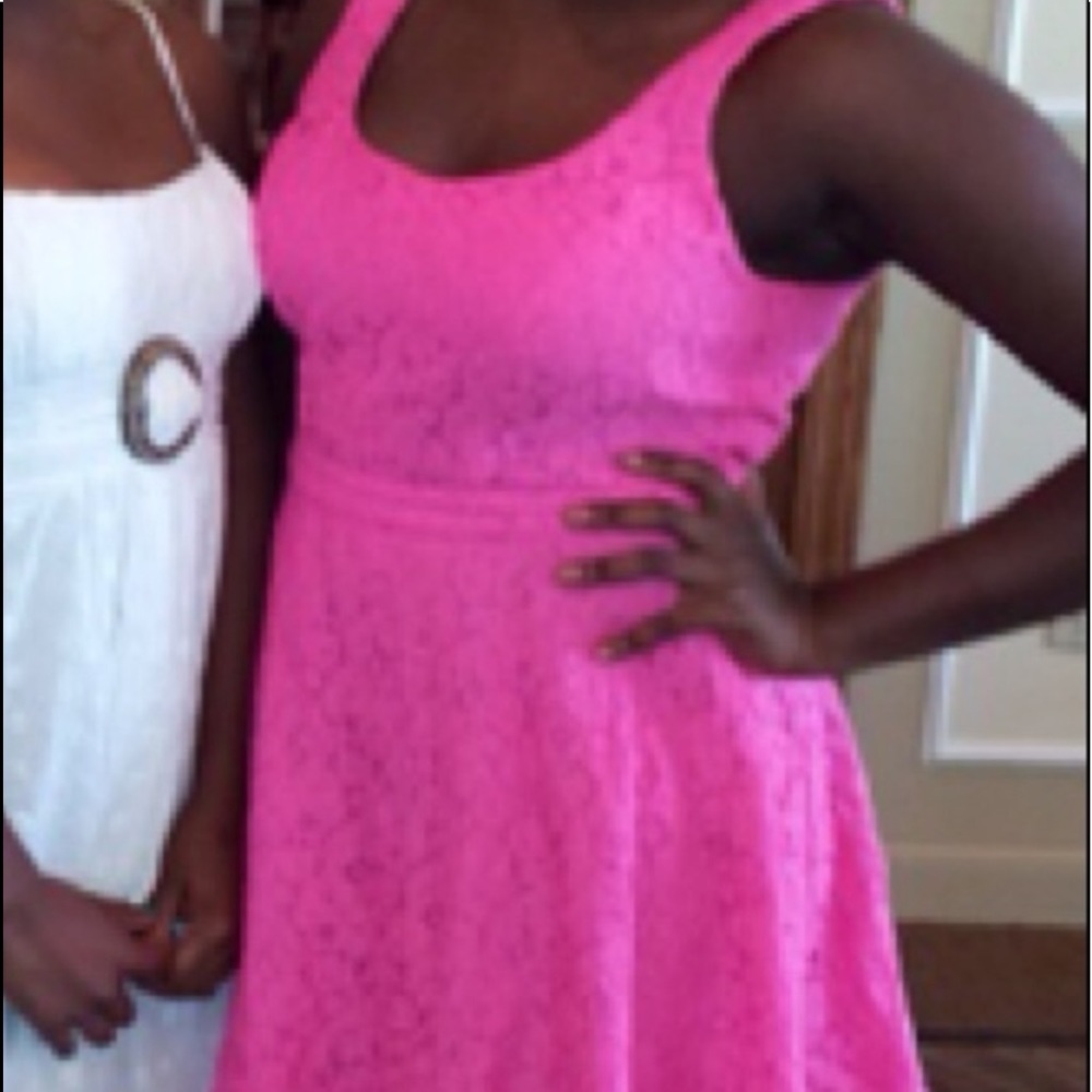 Pink Skater Dress